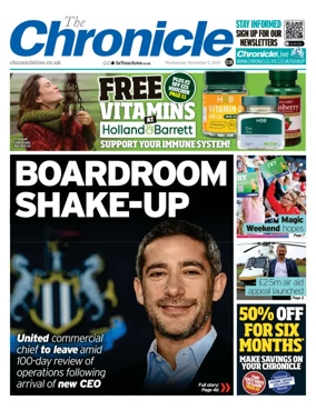 Cover of The Chronicle (South Tyneside and Durham)