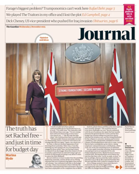 Cover of The Guardian e-paper Journal