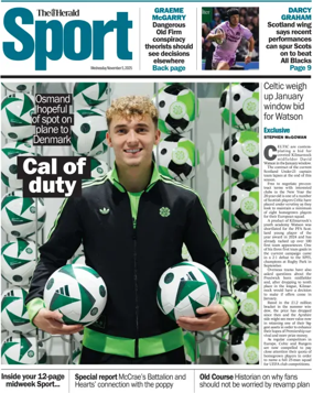 Cover of Herald Sport