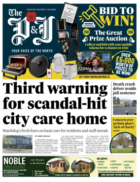 Cover of The Press and Journal (Highlands & Islands)