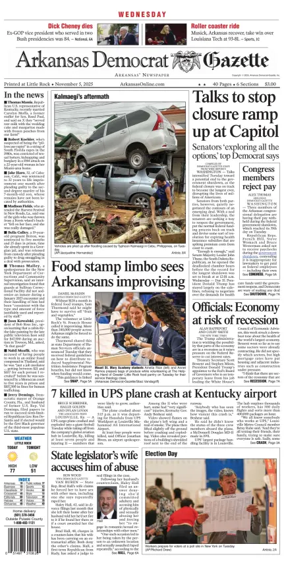 Cover of Arkansas Democrat-Gazette