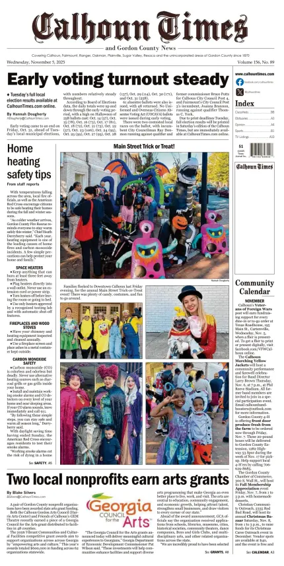 Cover of Calhoun Times