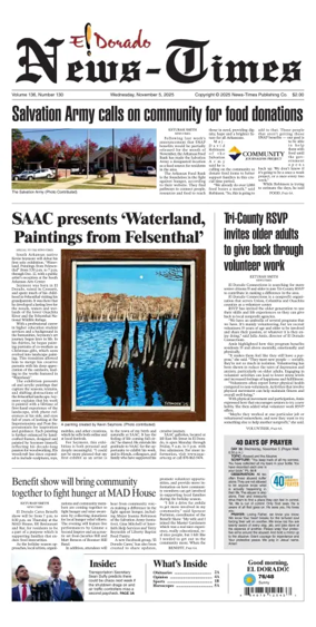 Cover of El Dorado News-Times (VCID - Camden News)