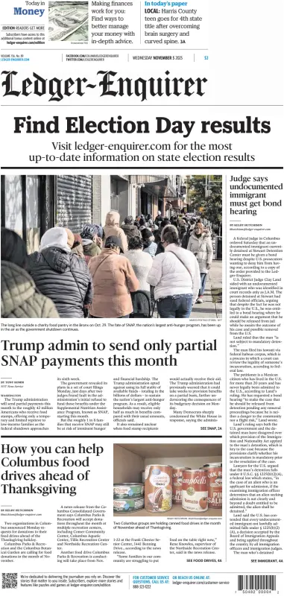 Cover of Ledger-Enquirer