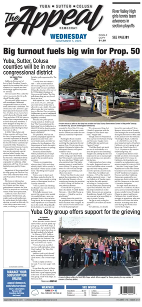 Cover of Marysville Appeal-Democrat    