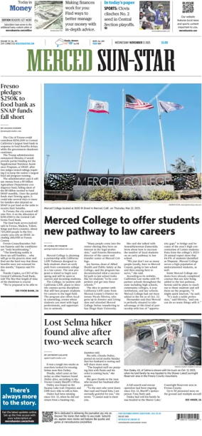 Cover of Merced Sun-Star
