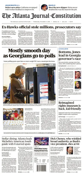 Cover of The Atlanta Journal-Constitution