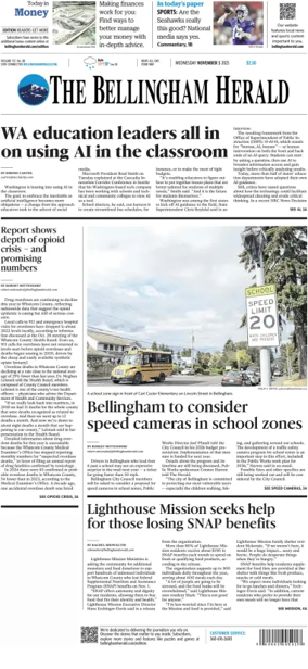 Cover of The Bellingham Herald