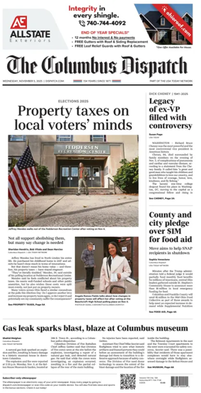 Cover of The Columbus Dispatch