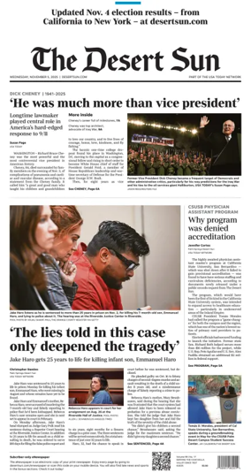 Cover of The Desert Sun