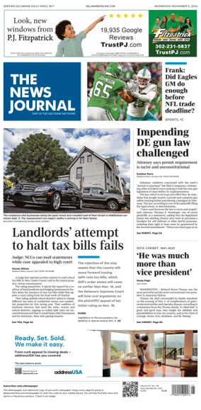 Cover of The News Journal