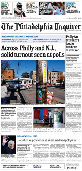 Cover of The Philadelphia Inquirer