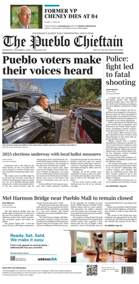 Cover of The Pueblo Chieftain