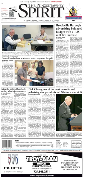 Cover of The Punxsutawney Spirit