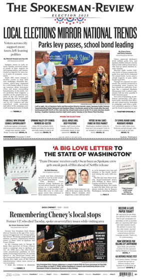Cover of The Spokesman-Review (Spokane)