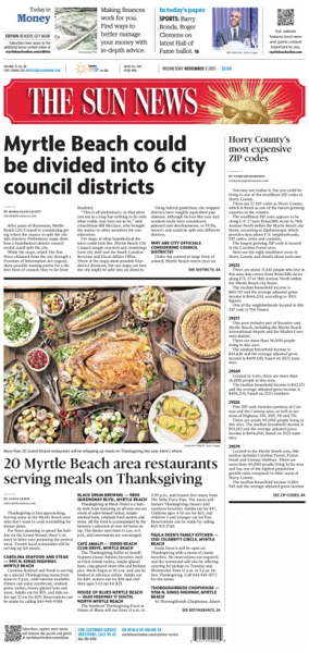 Cover of The Sun News