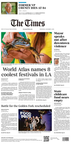 Cover of The Times (Shreveport)