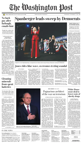 Cover of The Washington Post