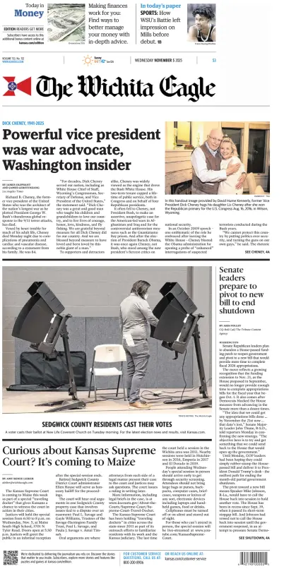 Cover of The Wichita Eagle