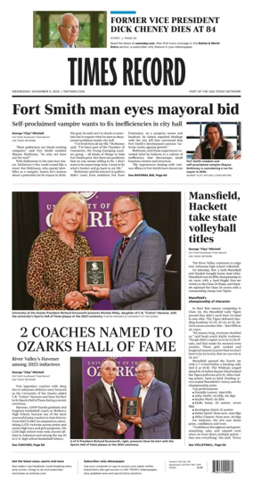 Cover of Times Record (Ft. Smith Southwest)