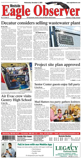 Cover of Westside Eagle-Observer