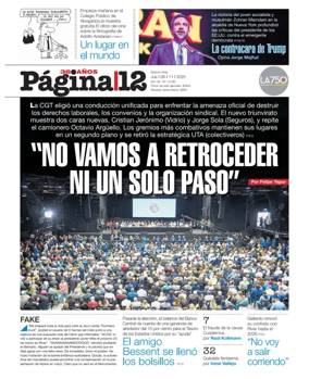 Cover of Pagina 12