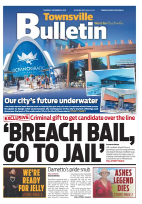 Cover of Townsville Bulletin