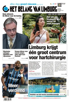 Cover of Het Belang van Limburg