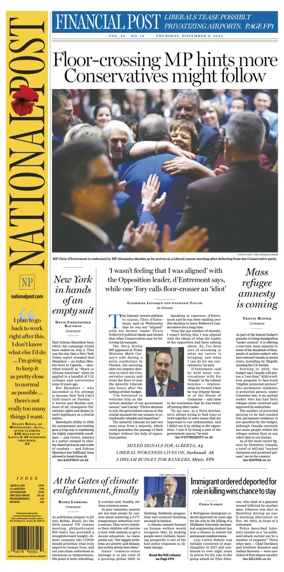 Cover of National Post - (Latest Edition)