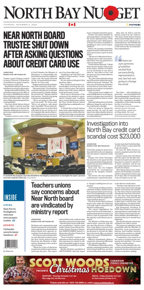 Cover of North Bay Nugget