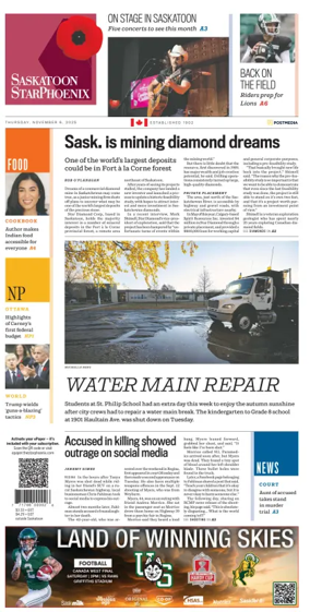Cover of Saskatoon StarPhoenix