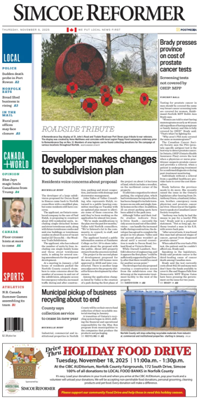 Cover of Simcoe Reformer