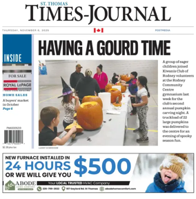 Cover of St. Thomas Times-Journal