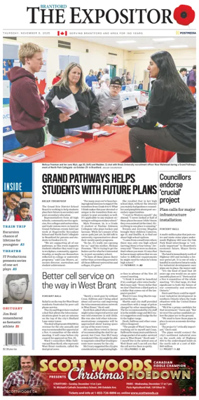 Cover of The Expositor (Brantford)