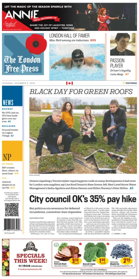 Cover of The London Free Press