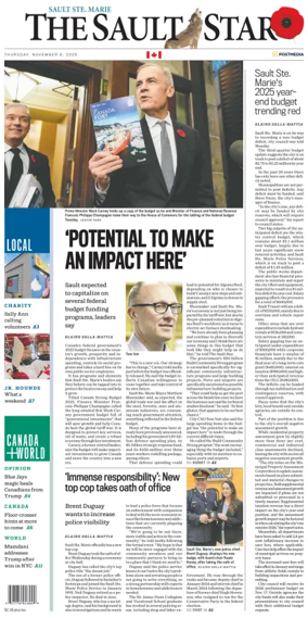 Cover of The Sault Star