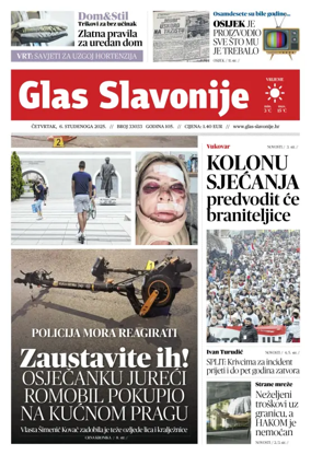 Cover of Glas Slavonije