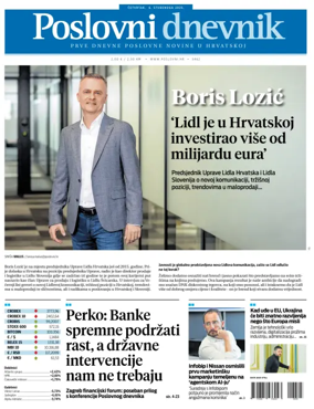Cover of Poslovni Dnevnik