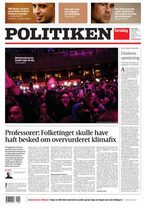 Cover of Politiken