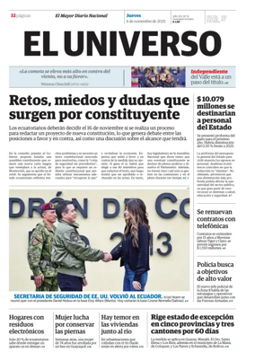 Cover of El Universo