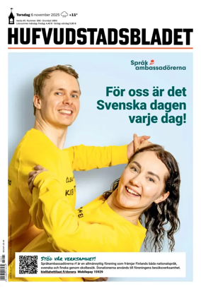 Cover of Hufvudstadsbladet