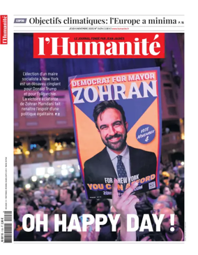 Cover of L'HUMANITE