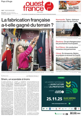 Cover of Ouest France (Pays d'Auge)