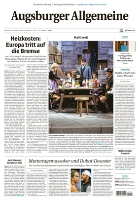 Cover of Augsburger Allgemeine (Land Nord)