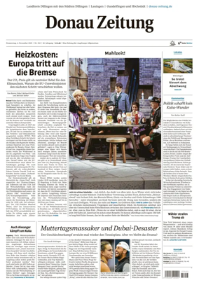Cover of Donau Zeitung