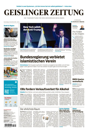 Cover of Geislinger Zeitung