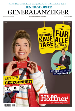Cover of Hennigsdorfer Generalanzeiger