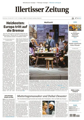 Cover of Illertisser Zeitung