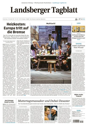 Cover of Landsberger Tagblatt