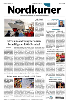Cover of Müritz-Zeitung